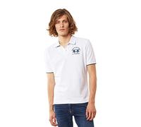 La Martina - Polo de Hombre Regular fit, Blanco Óptico, Man, XXL