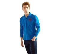 La Martina - Polo de Hombre Regular fit, Blue Scotland, Man, M
