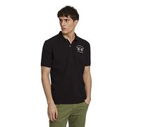 La Martina - Polo de Hombre Regular fit, Negro, Man, XL