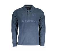 LA MARTINA POLO MANICHE LUNGHE UOMO BLU