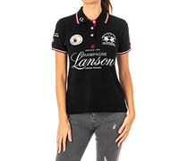 La Martina Polo Mujer Manga Corta con Cuello de Solapa 2WP160