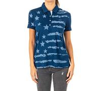 La Martina Polo Mujer Manga Corta Cuello de Solapa LWP305