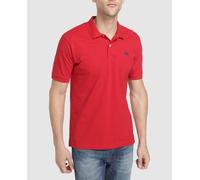 La Martina Polo piqué de hombre La Martina rojo de manga corta. Rojo M