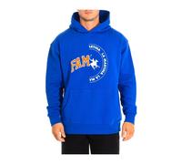 La Martina - Sudadera con capucha oversized de algodón Cloud Dancer Man - Sweatshirts & Hoodies - Hombre - Azul - L -