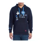 La Martina - Sudadera con capucha y cremallera con gráficos exclusivos - Sweatshirts & Hoodies - Hombre - Azul - M -