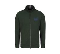 La Martina Sudadera con cremallera 'MBF301' verde oscuro M verde oscuro