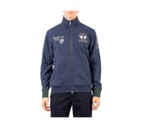 La Martina - Sudadera con cremallera y cuello alto - Sweatshirts & Hoodies - Hombre - Azul - XL -