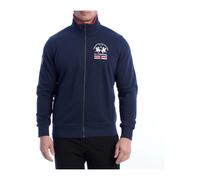 La Martina - Sudadera con Cremallera y Diseño Clásico - Sweatshirts & Hoodies - Hombre - Azul - S -
