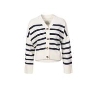 La Martina WCS001YC046S0074 Chaqueta de Punto Mujer Algodón Blanca