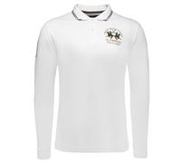 La Martina XMP307 Camiseta Polo LS Para Hombre Camiseta De Manga Larga