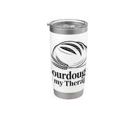 La masa madre es mi aficionado a la repostería de terapia Vaso térmico de acero inoxidable de doble pared