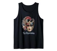 La Maschera La Máscara Venecia Italia Estilo Camiseta sin Mangas
