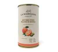 La Masrojana Aceitunas Manzanilla rellenas de naranja 150g