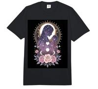 La Maternidad cósmica Starry Embrace Rose Bloom Comfort Colors Adult Heavyweight T-Shirt
