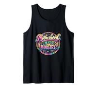 La Maternidad es mi Ministerio Fe Familia Día de la Madre Camiseta sin Mangas