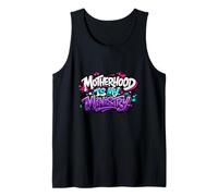 La Maternidad es mi Ministerio Fe Familia Día de la Madre Camiseta sin Mangas