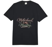 La Maternidad es mi Ministerio Fe Familia Día de la Madre Comfort Colors Adult Heavyweight T-Shirt