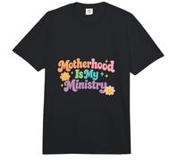 La Maternidad es mi Ministerio Fe Familia Día de la Madre Comfort Colors Adult Heavyweight T-Shirt