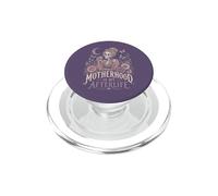 La Maternidad es mi Vida después de la Muerte, Espeluznante Esqueleto, mamá, Pastel gótico PopSockets PopGrip para MagSafe