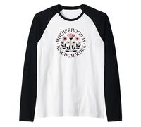 La maternidad es trabajo del reino Camiseta Manga Raglan