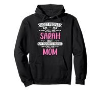 La mayoría de la Gente me Llama Sarah mamá Madre día Regalo Idea 02t Sudadera con Capucha