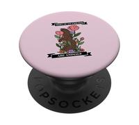 La mayoría de mis Amigos Son Animales (Vegetariano) (gráfico Ferret) PopSockets PopGrip Adhesivo