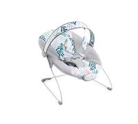 La mecedora MoMi TULI para bebés de hasta 9 kg, 58 x 49 x 53 cm, arnés de 3 puntos, estructura de metal con pies antideslizantes, módulo sensorial con melodías y vibraciones