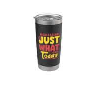 La meditación es justo lo que necesito hoy Vaso térmico de acero inoxidable de doble pared