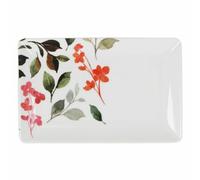 La Mediterránea Bandeja de Aperitivos Petunia Melamina Brillo 20 x 13 x 2 cm