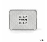 La Mediterránea Bandeja Home Melamina 27 x 21,5 x 1,5 cm (18 Unidades)