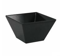 La Mediterránea Bol para Aperitivos Melamina Antracita 10 x 10 x 6 cm (24 Unidades)