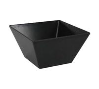 La Mediterránea Bol para Aperitivos Melamina Antracita 13 x 13 x 7 cm (24 Unidades)