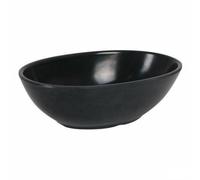 La Mediterránea Bol para Aperitivos Melamina Antracita (24 Unidades)