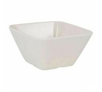 La Mediterránea Bol para Aperitivos Melamina Blanco Brillo 10 x 10 x 5 cm (36 Unidades)