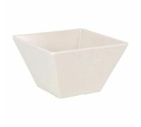 La Mediterránea Bol para Aperitivos Melamina Blanco Brillo 10 x 10 x 6 cm
