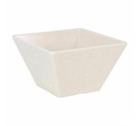 La Mediterránea Bol para Aperitivos Melamina Blanco Brillo 10 x 10 x 6 cm (24 Unidades)