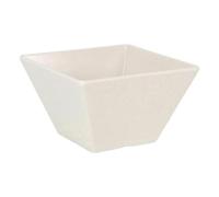 La Mediterránea Bol para Aperitivos Melamina Blanco Brillo 13 x 13 x 7 cm (24 Unidades)