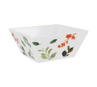 La Mediterránea Bol para Aperitivos Petunia Melamina Brillo 18 x 18 x 8 cm (24 Unidades)