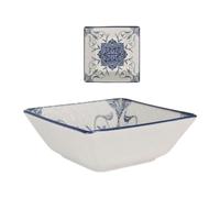 La Mediterránea Bol Rosetta Porcelana 13 x 13 x 5 cm (28 Unidades)
