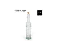 LA Mediterranea Botella Vidrio 720cc C/TAPÓN Lazos