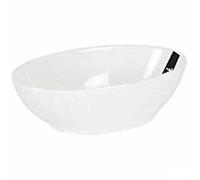 La Mediterránea Cuenco Snack Gres Blanco 14 x 8,5 x 4 cm (72 Unidades) (14,1 x 8,5 x 4,4 cm)