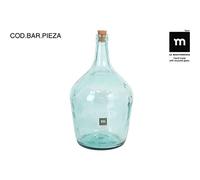 La Mediterranea - Garrafa Vidrio 2l. c/tapón Mahon