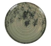 La Mediterránea Plato Llano Aspe Verde Ø 26 x 2,5 cm (12 Unidades)