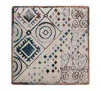 La Mediterránea Plato Llano Grecia Porcelana 24 x 24 x 2 cm (6 Unidades)