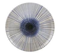 La Mediterránea S2206813 Plato Llano, Irys Monaco Brillo Porcelana, 26 cm
