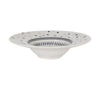 La Mediterránea S2206840 Plato para Pasta Risotto, Barroc Bari, Porcelana, 28 x 6.8 cm