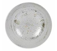 La Mediterránea S2207541 Plato Hondo, Idris Monaco Brillo Porcelana, 21 x 5.3 cm