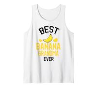 La Mejor Abuela de plátano Camiseta sin Mangas