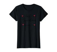 La Mejor Abuela de Todos los Tiempos Camiseta gráfica económica, Mujer, Negro, XL