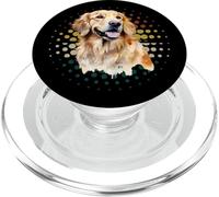 La Mejor Abuela Dorada del Mundo Funny Golden Retriever Granddog PopSockets PopGrip para MagSafe